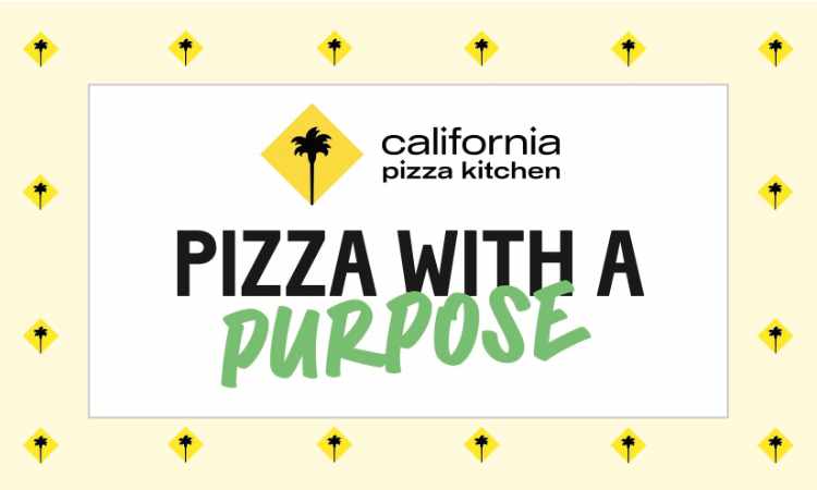 California Pizza Kitchen Pizza With A Purpose Fundraiser.